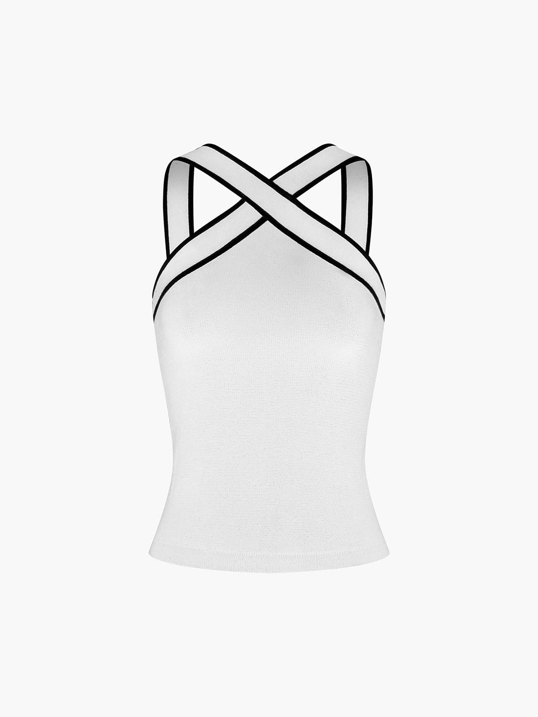 Dylana | Top halter cruzado elegante