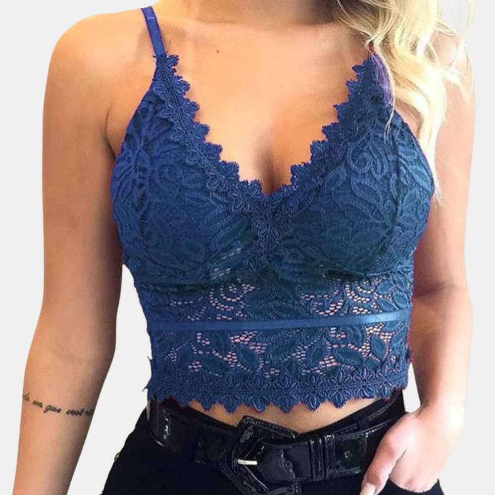 Naolin | Kanten Cropped Top voor Dames