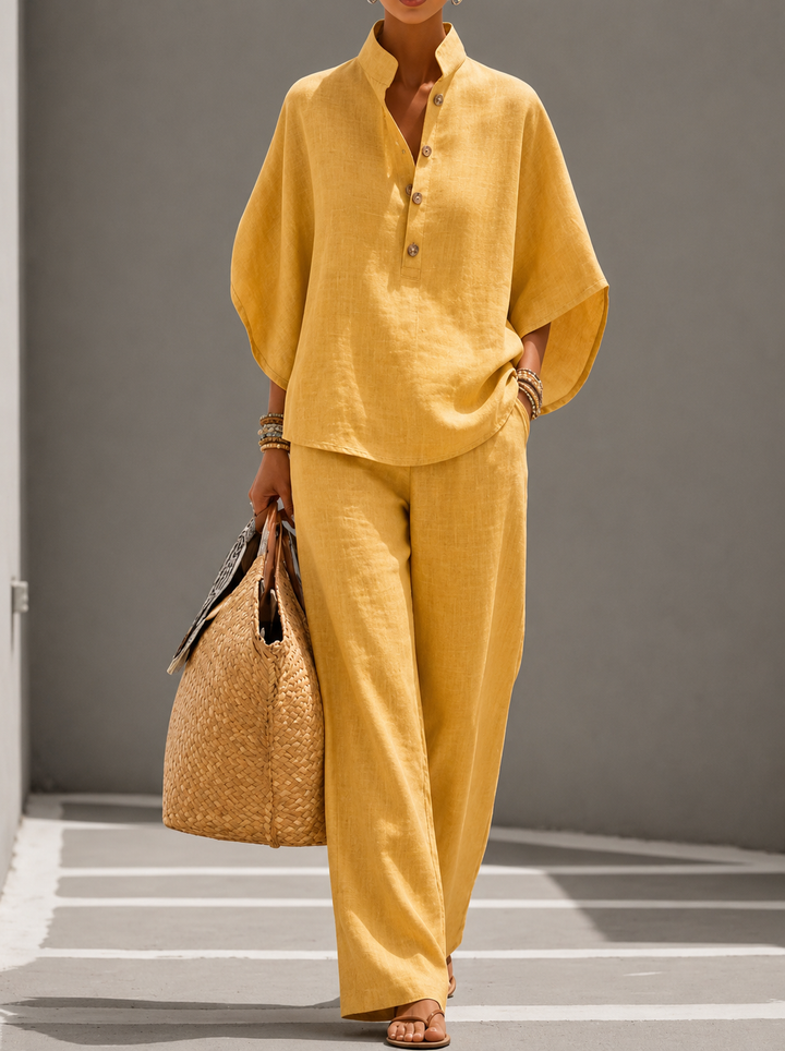 Maribel | Conjunto de lino