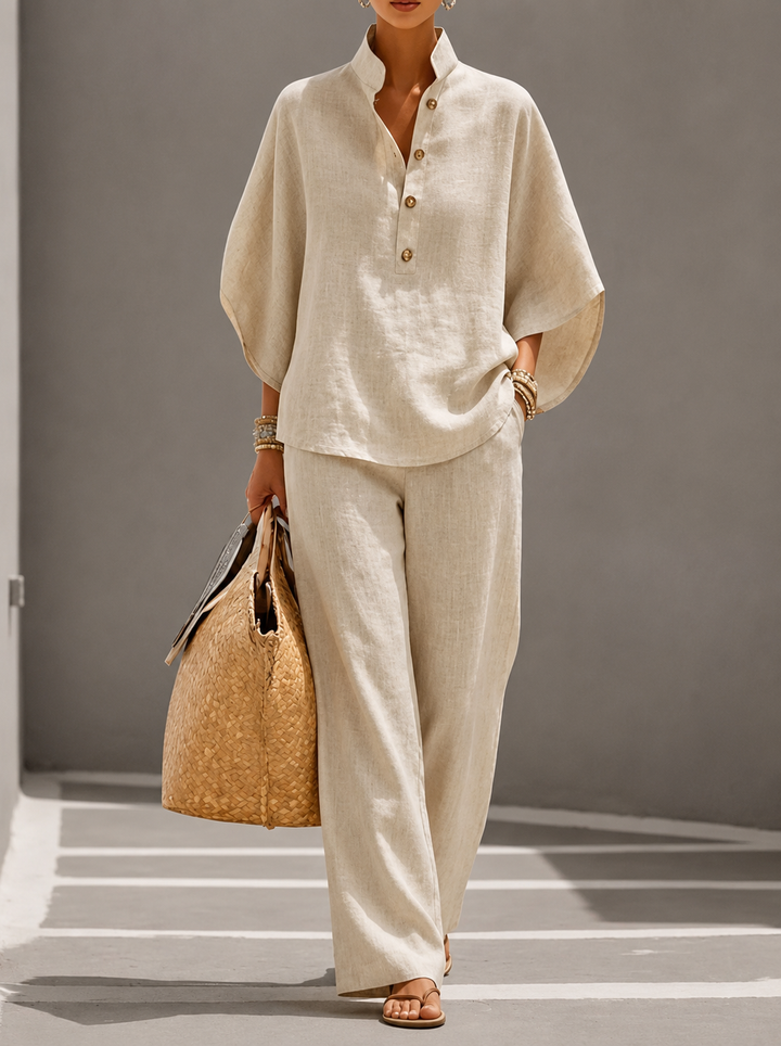 Maribel | Conjunto de lino
