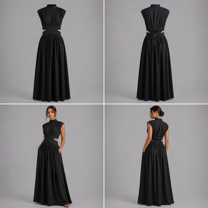 Jaylina | Vestido largo con aberturas laterales