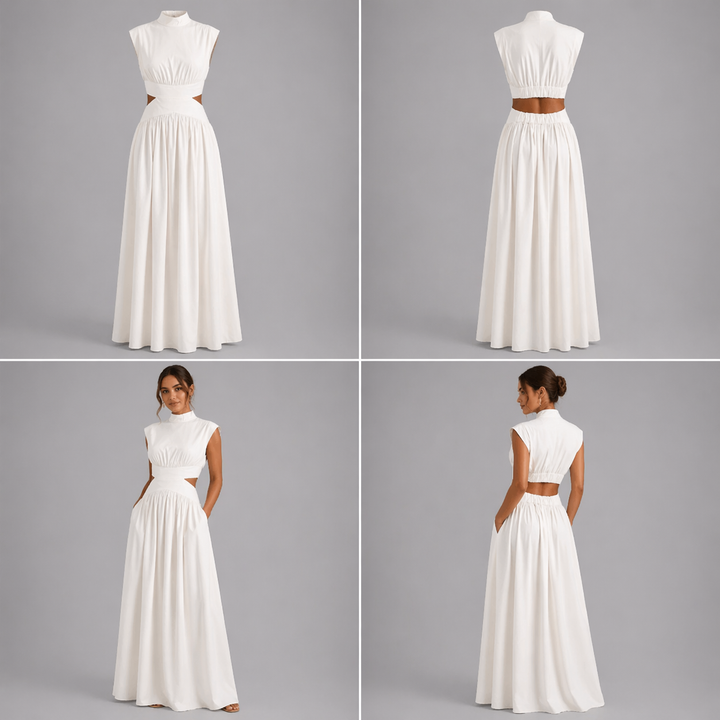 Jaylina | Vestido largo con aberturas laterales