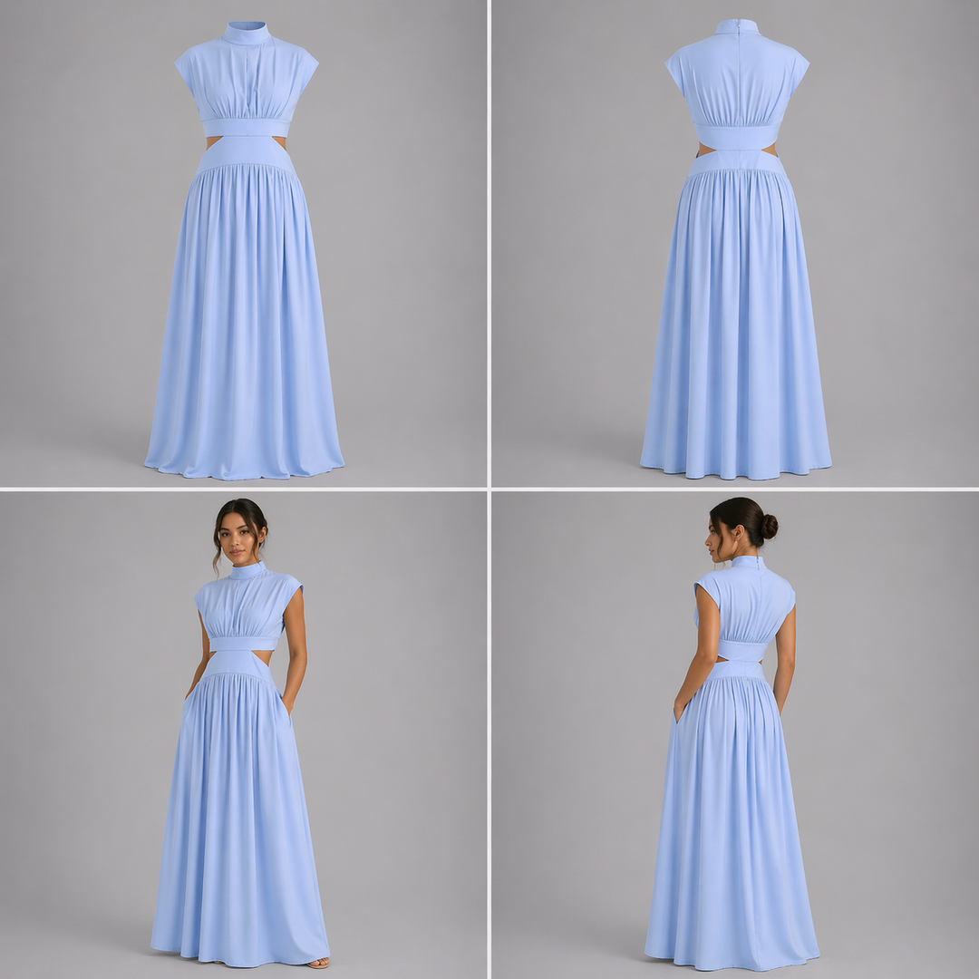 Jaylina | Vestido largo con aberturas laterales