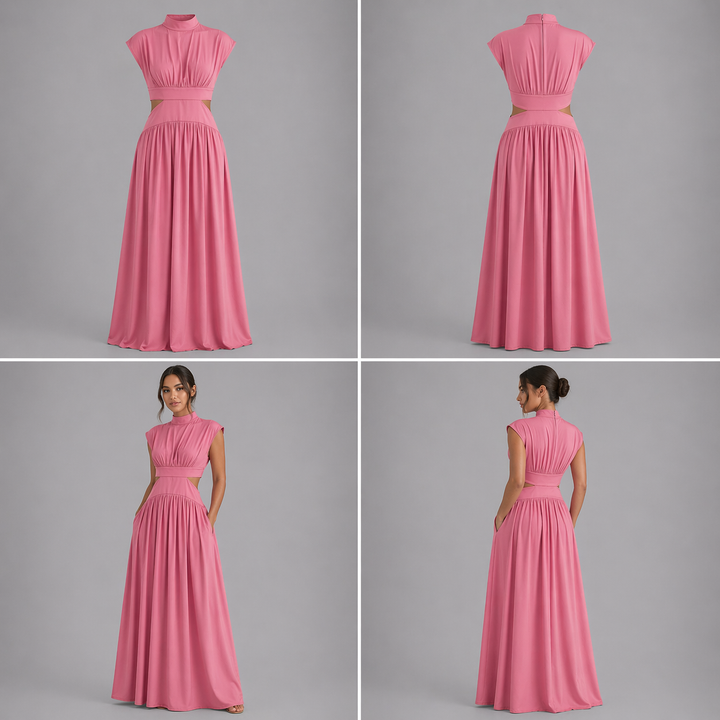 Jaylina | Vestido largo con aberturas laterales