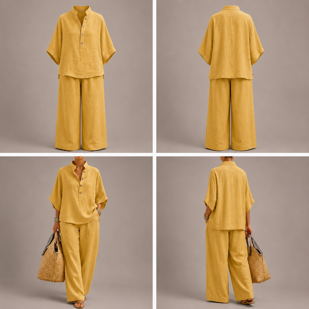 Maribel | Conjunto de lino