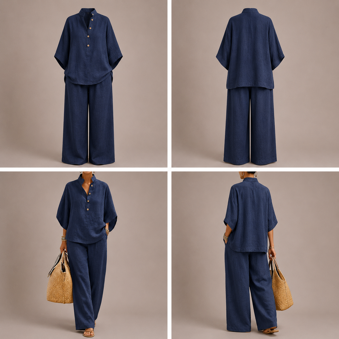 Maribel | Conjunto de lino