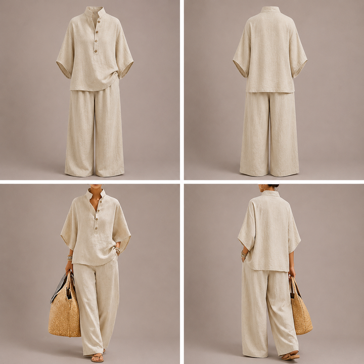 Maribel | Conjunto de lino