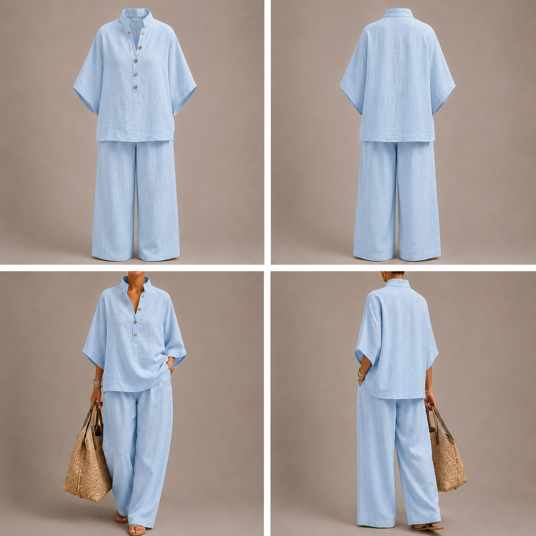 Maribel | Conjunto de lino