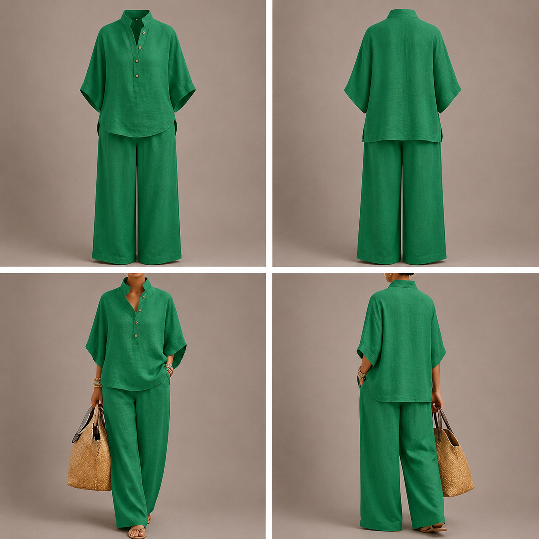Maribel | Conjunto de lino