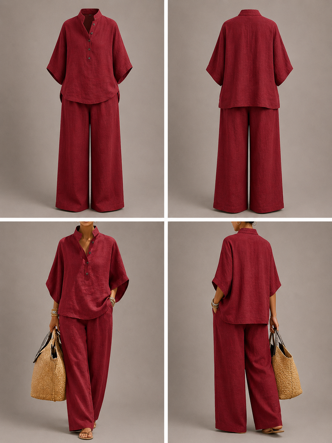 Maribel | Conjunto de lino
