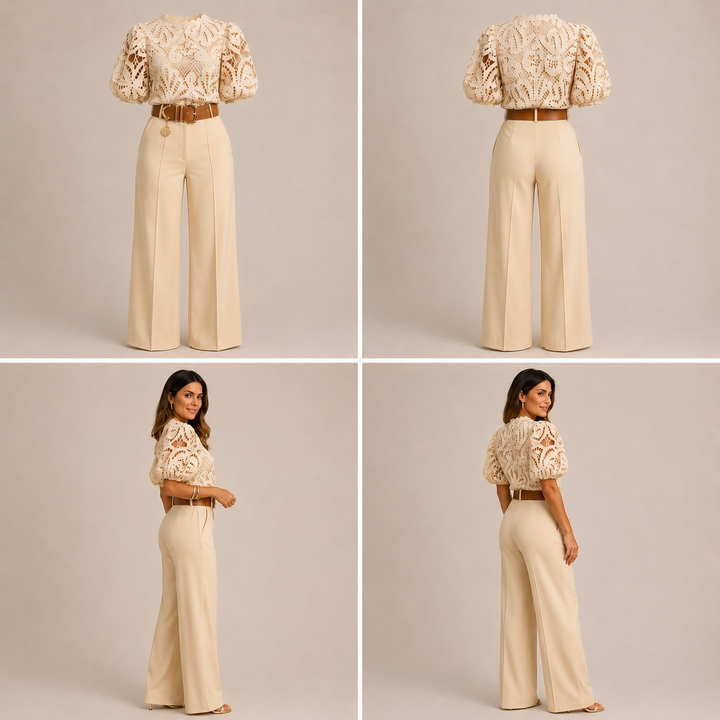 María | Conjunto (Blusa + Pantalón)
