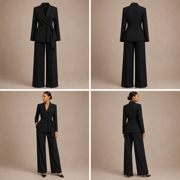 VERÓNICA | ELEGANTE TRAJE DE DOS PIEZAS
