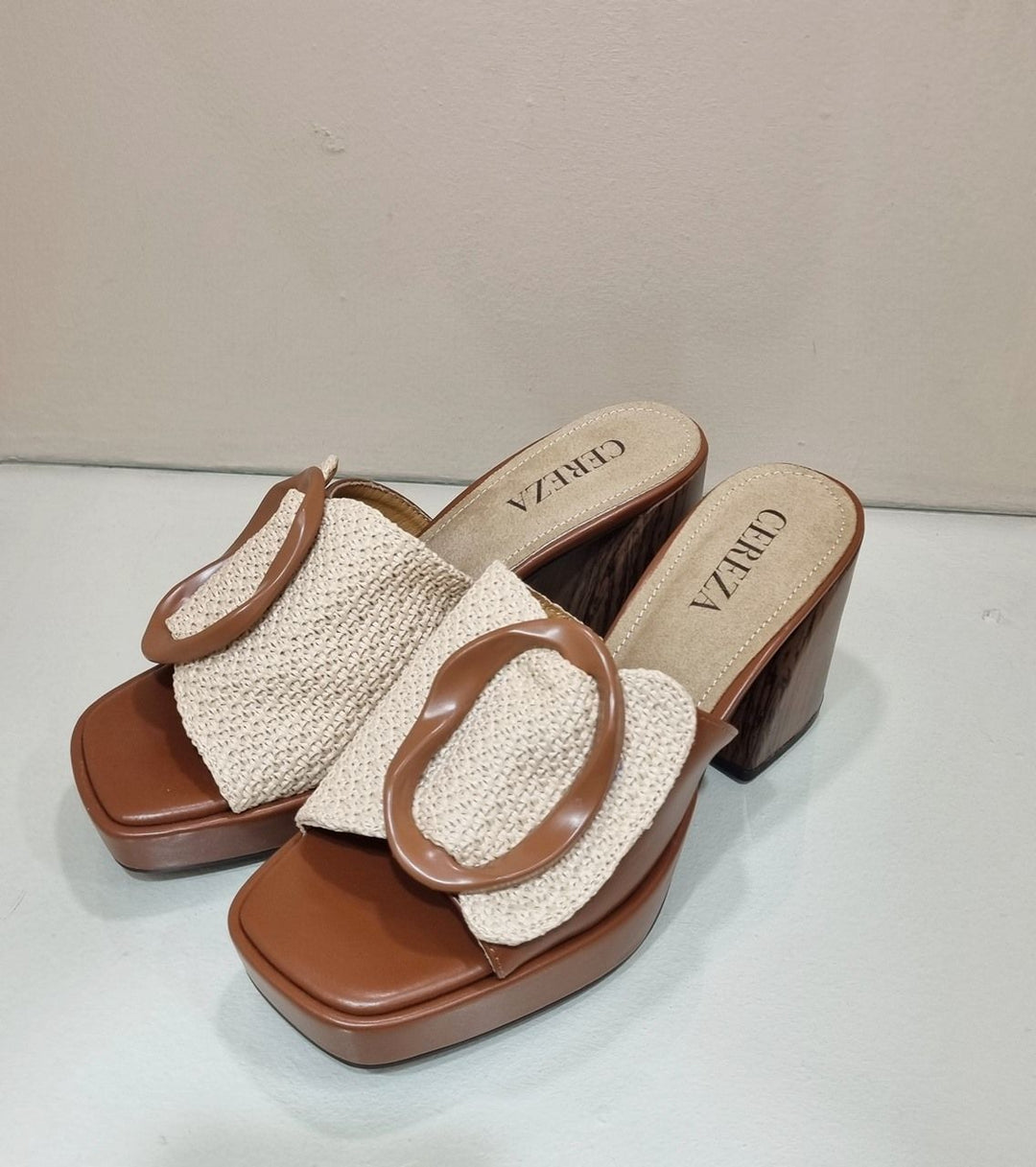 Sandalias tacón grueso Berlín