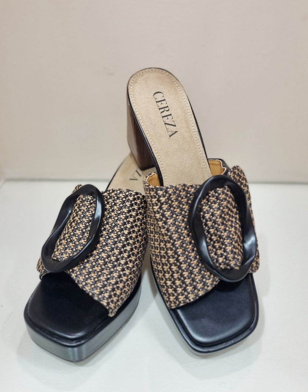 Sandalias tacón grueso Berlín